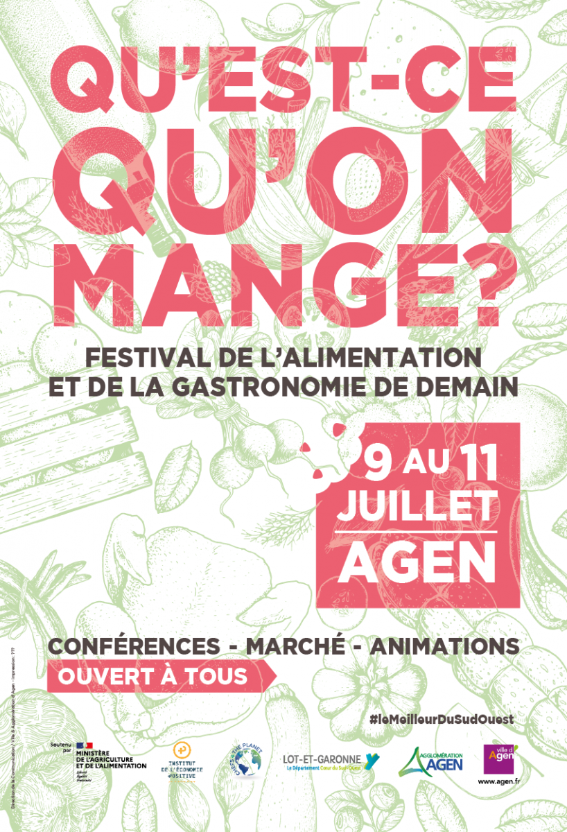 « Qu’est ce qu’on mange ? » : Festival de l’alimentation et de la gastronomie de demain