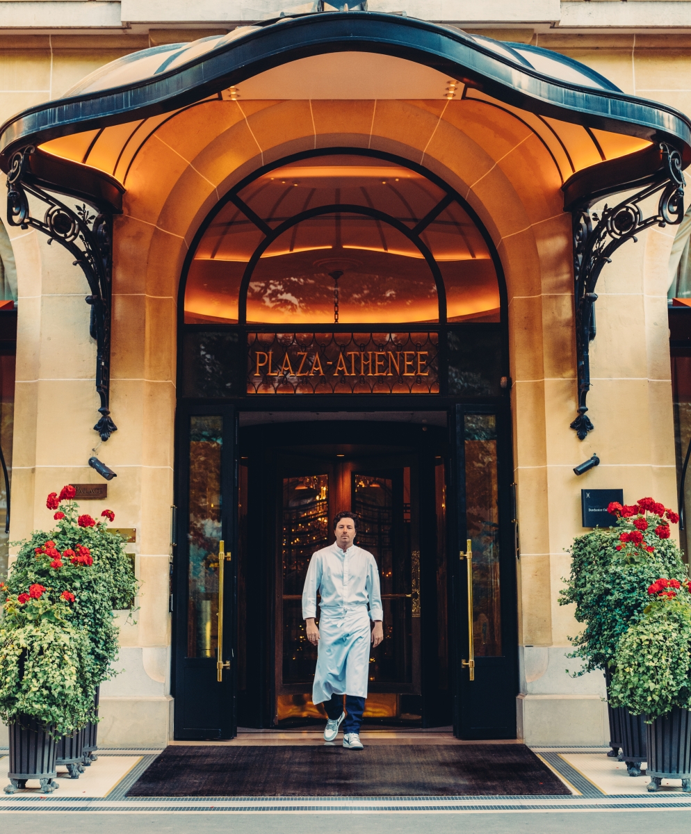 Jean Imbert nommé chef des cuisines de l’Hôtel Plaza Athénée