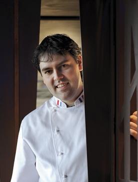 Serge Vieira, chef au Château de Couffour