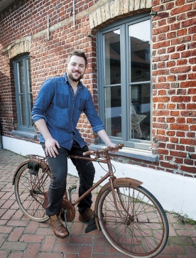 Florent Ladeyn, chef de l'Auberge du Vert Mont près de Lille