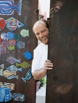 Gilles Goujon, chef de l'Auberge du Vieux Puits