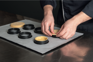 Foncer les cercles à tartelettes