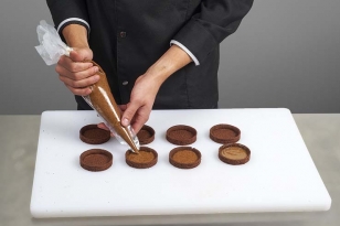 Tartelette Chocolat Banane par Jérôme De Oliveira