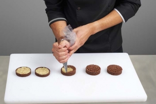 Tartelette Chocolat Banane par Jérôme De Oliveira