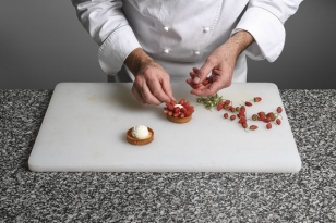 Disposer les fraises des bois