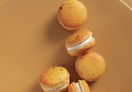  MACARON AMANDES, ABRICOT, YUZU