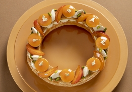  COURONNE PISTACHE ABRICOT