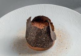 ALLIANCE TRUFFE NOIRE, LAIT ENTIER ET CHOCOLAT JIVARA, CRÈME GLACÉE À LA TRUFFE 