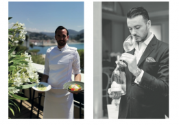 Nouveau chef et nouveau sommelier à l’hôtel Les Roches Blanches