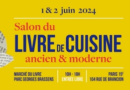 SALON DU LIVRE DE CUISINE ANCIEN ET MODERNE À PARIS