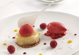 Fraise tagada en mousse par Pascal Picasse