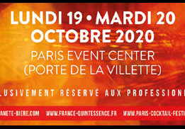 PLANÈTE BIÈRE, FRANCE QUINTESSENCE ET PARIS COCKTAIL FESTIVAL 19 ET 20 OCTOBRE 2020