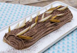 Buche choco poire