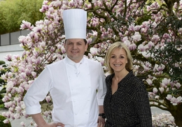 Franck Giovannini et Brigitte Violier