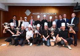 Les lauréats de la Coupe de France des jeunes chocolatiers-confiseurs