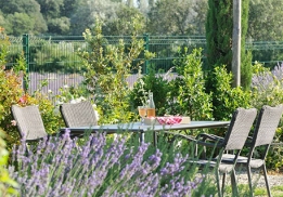 Le jardin méditerranéen du Clair de la Plume