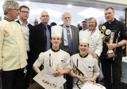 Festival national des croquembouches, les lauréats Junior.