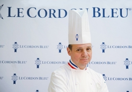 Éric Briffard, chef exécutif et directeur des arts culinaires de l'école Le Cordon Bleu Paris