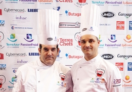 Les Chefs Maîtres Restaurateurs Jérôme Cazanave et Denis Lemercier