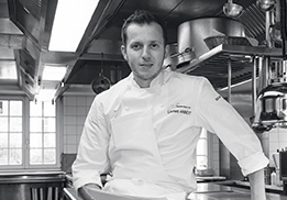 Laurent Arbeit, chef étoilé de L'Auberge de Saint-Laurent à Sierentz.