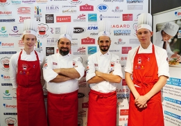 Les lauréats : (de gauche à droite) Aymeric Boisbouvier, Jean-Marc Gay Capdevieille, Fabien Garnier et Morgan Guihen.