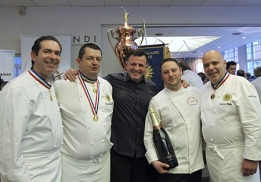 Romain Schaller, vainqueur du Trophée national de cuisine et de pâtisserie