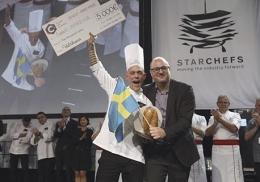 Frederik Borgskog, vainqueur de la 4e chocolate chef competition (C3)