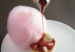 Tarte rhubarbe par Bernard Bach