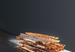 Millefeuille à la vanille par Yann Couvreur 