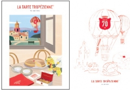 LA TARTE TROPÉZIENNE CÉLÈBRE SES 70 PRINTEMPS