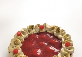 TARTE FRAISE PISTACHE 
