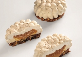 ENTREMETS VANILLE PRALINÉ 