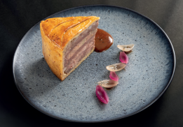 PATE DE GIBIER EN CROUTE, CONDIMENTS D'AUTOMNE