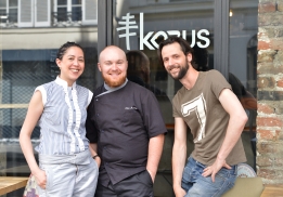 Le chef Maxime Elan chez Korus