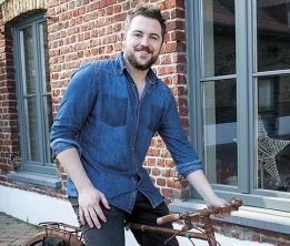 Florent Ladeyn, chef de l'Auberge du Vert Mont près de Lille