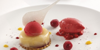 Fraise tagada en mousse par Pascal Picasse