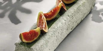 Cake matcha figues par Franck Fresson