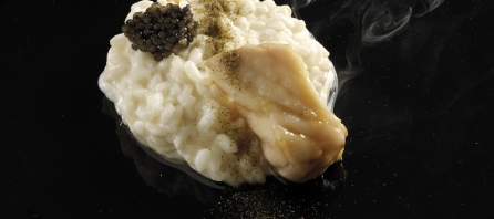 Risotto au chou-fleur par Davide Biseto