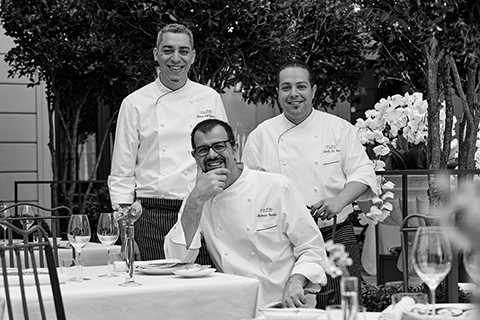 Antonio Guida, Federico Dell'Omarino, Nicola di Lena. © George Apostolidis