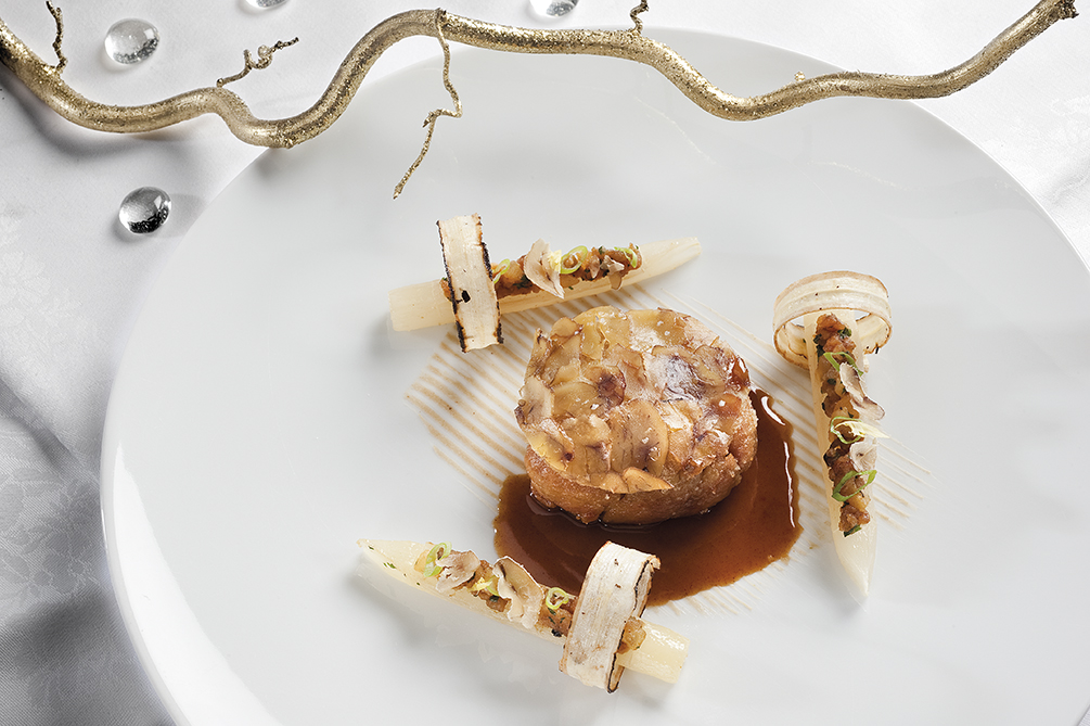 Ris de veau en écailles par Christopher Hache