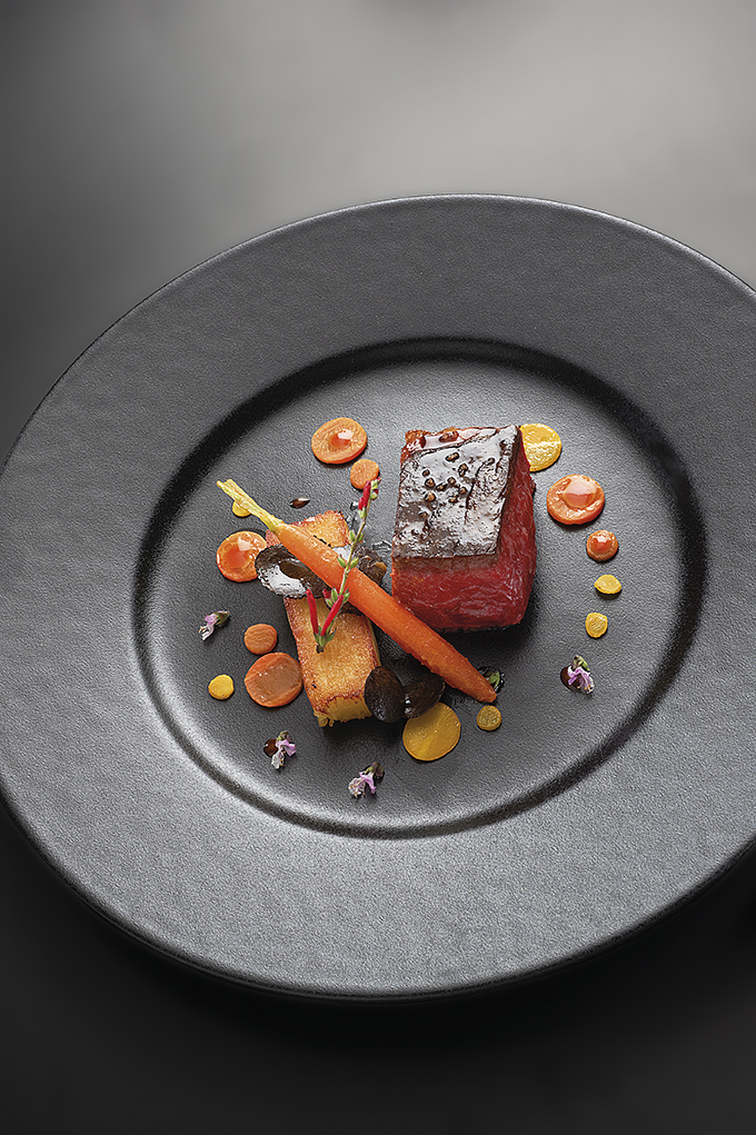 Boeuf de charlotte fumé par Ferrandi Paris 