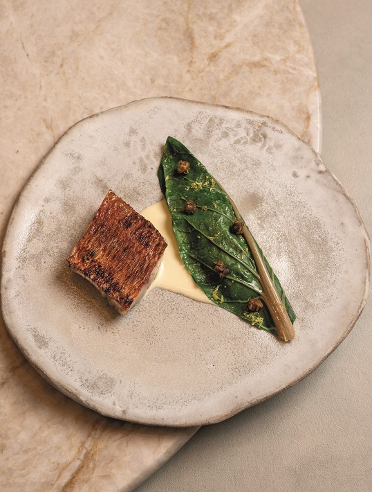 Le rouget de roche de chez Mathieu Chapel maturé par nos soins…