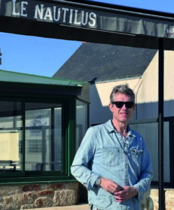 Le chef Christophe Pelé prend le large