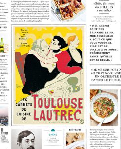 Côté Livres : les Carnets de Cuisine de Toulouse-Lautrec