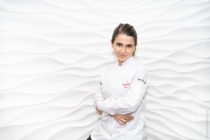 Une femme cheffe au Ritz Paris