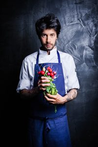 Alexis Bijaoui, à la tête des cuisines du restaurant Garance à Paris