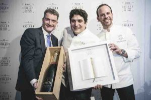 Mauro Colagreco, lauréat du 6e Prix Collet du livre de chef