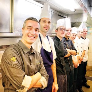 Xavier Burelle, nouveau chef du Mas Candille