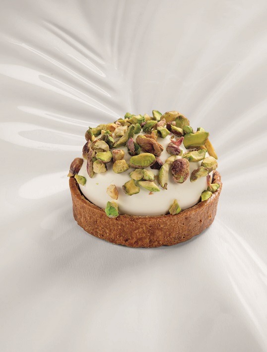 Tarte pistache &amp; fleur d’oranger